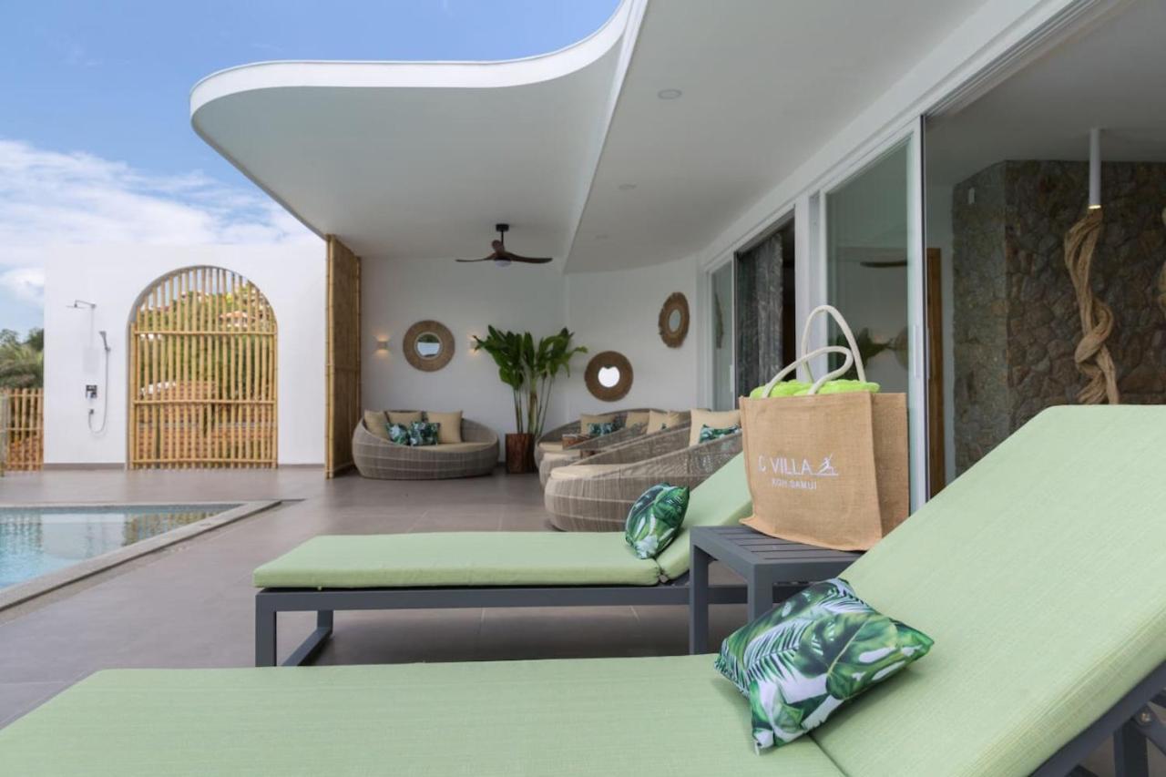 C Villa 8Br Luxury Seaview Villa, 2 Swimming Pools Самуи Экстерьер фото