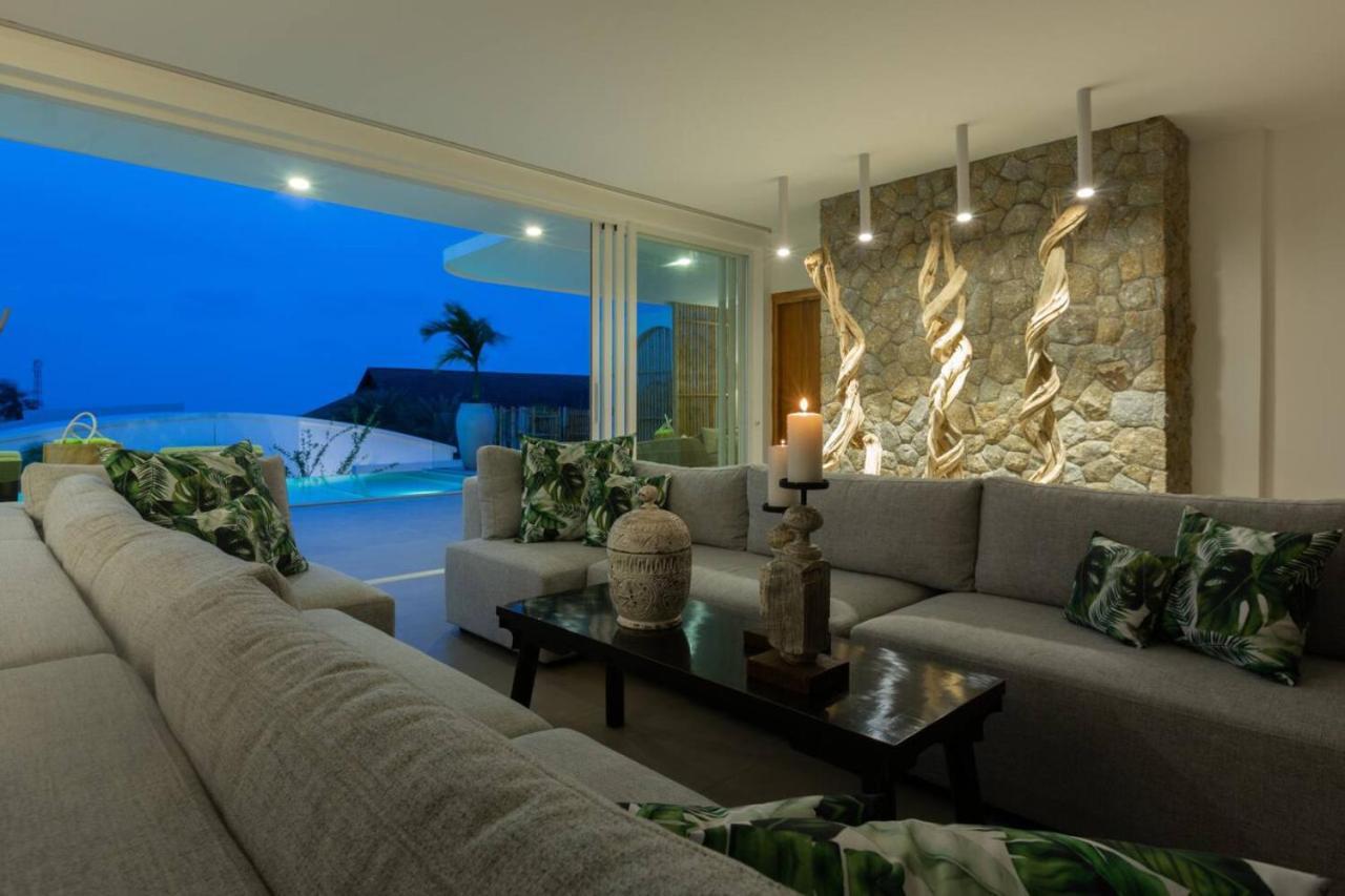 C Villa 8Br Luxury Seaview Villa, 2 Swimming Pools Самуи Экстерьер фото