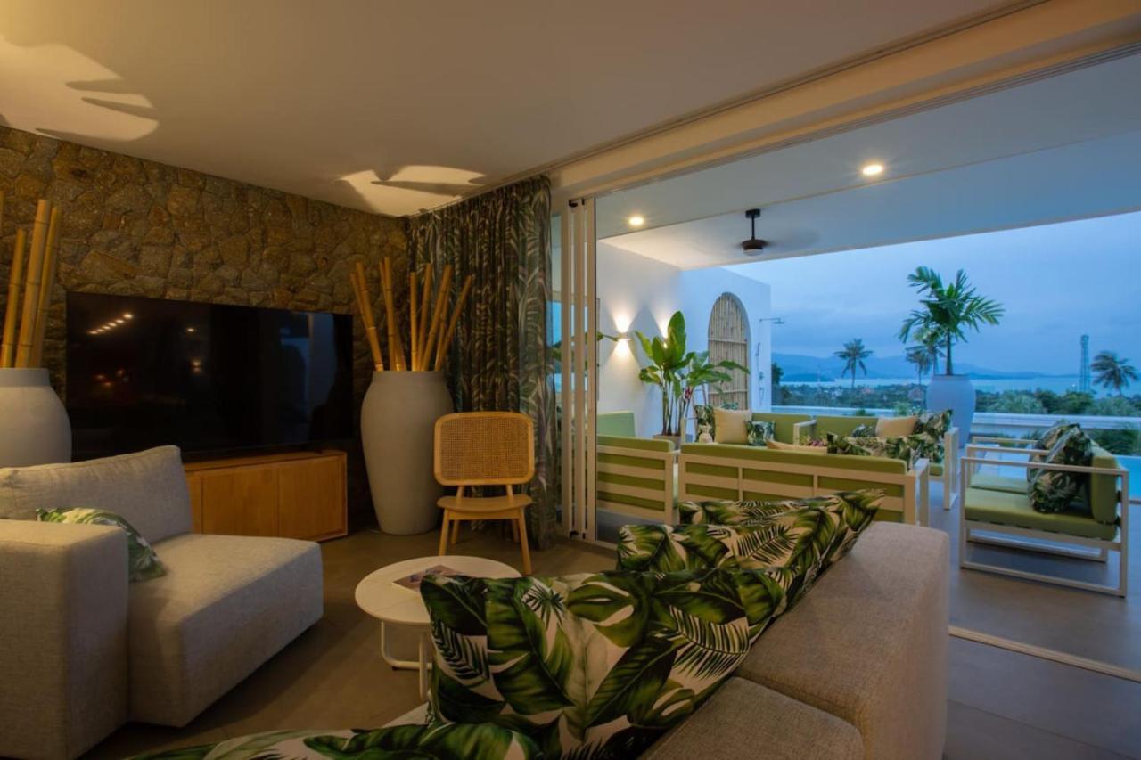 C Villa 8Br Luxury Seaview Villa, 2 Swimming Pools Самуи Экстерьер фото