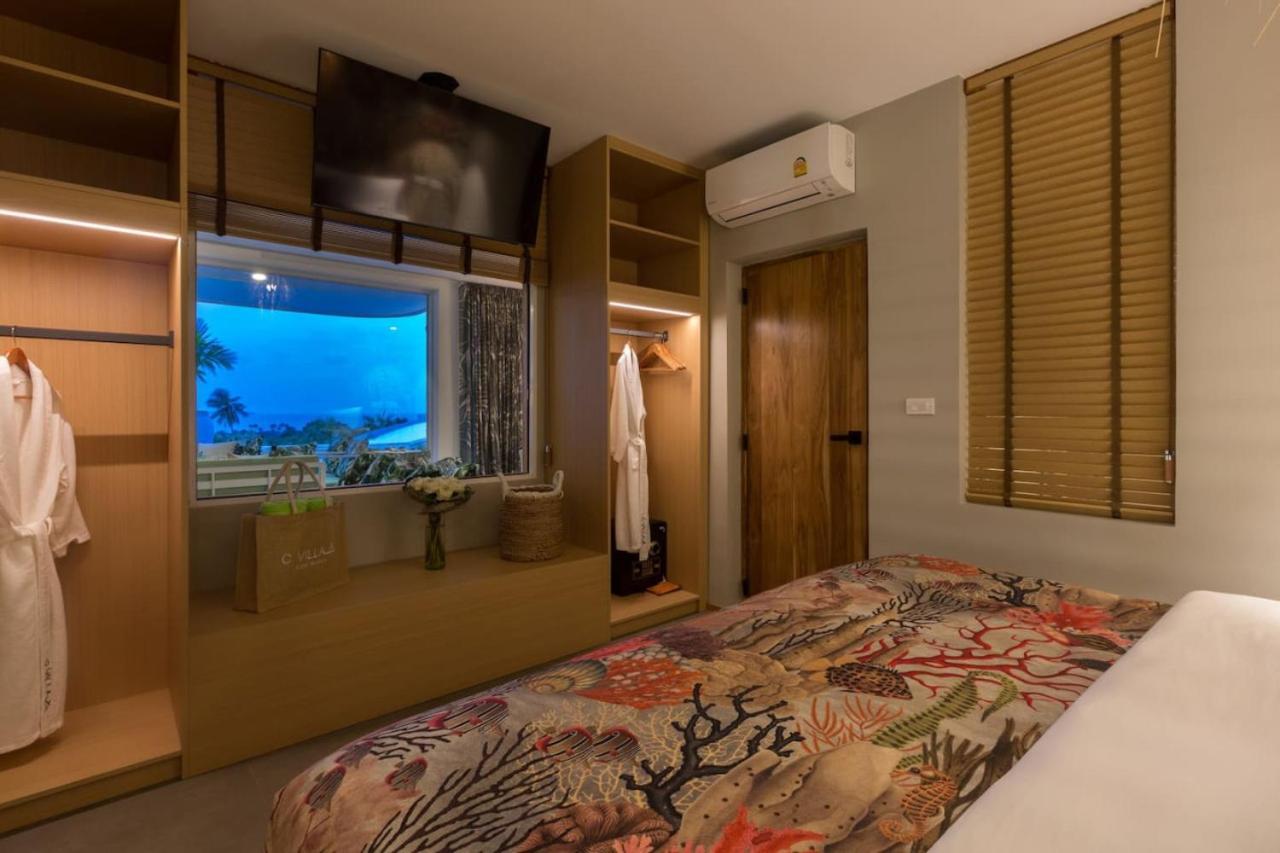 C Villa 8Br Luxury Seaview Villa, 2 Swimming Pools Самуи Экстерьер фото