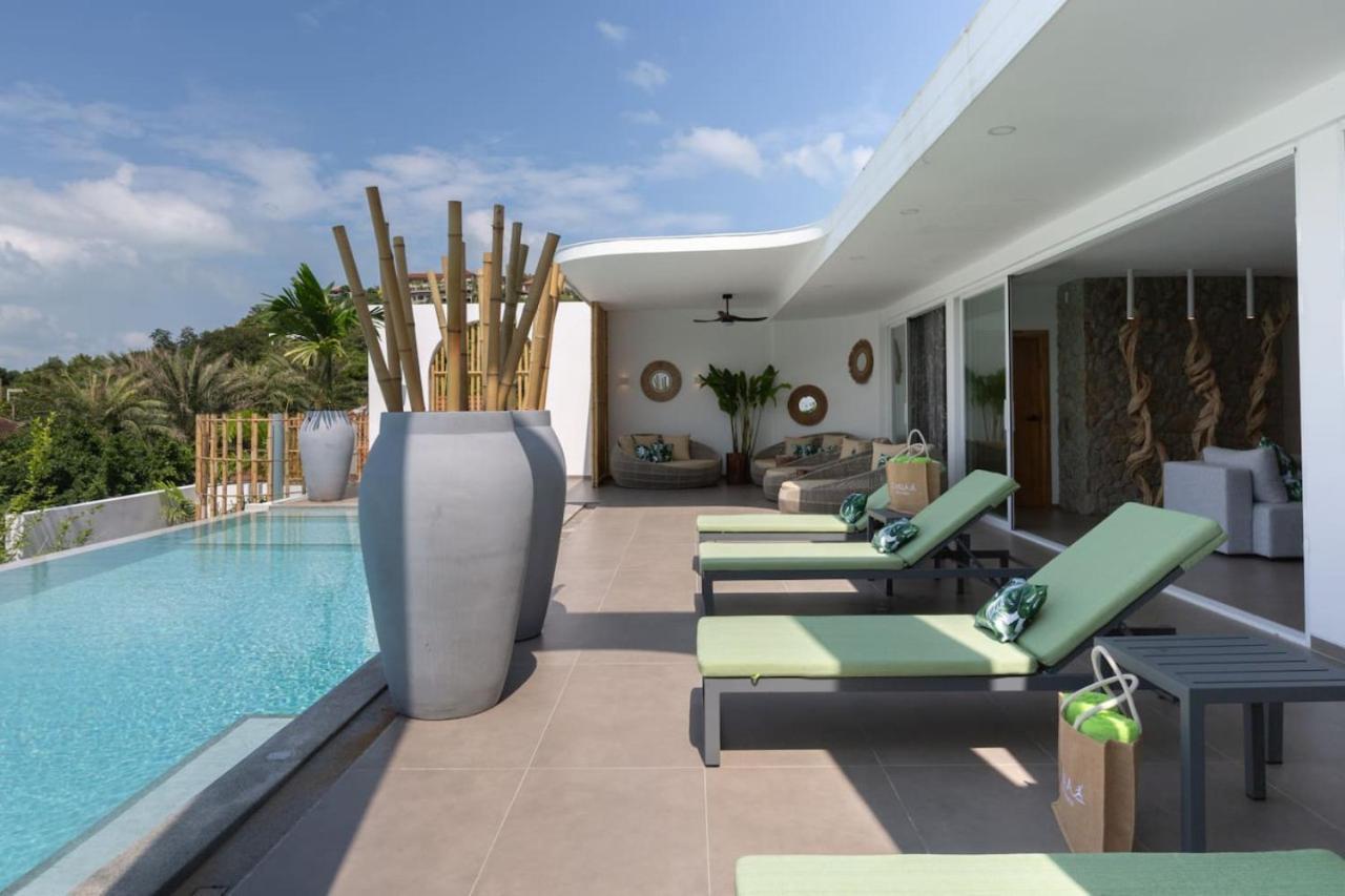 C Villa 8Br Luxury Seaview Villa, 2 Swimming Pools Самуи Экстерьер фото