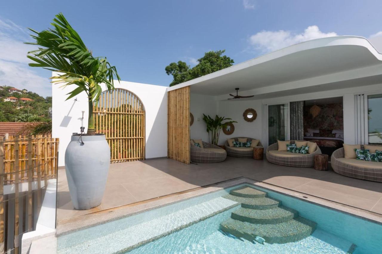 C Villa 8Br Luxury Seaview Villa, 2 Swimming Pools Самуи Экстерьер фото