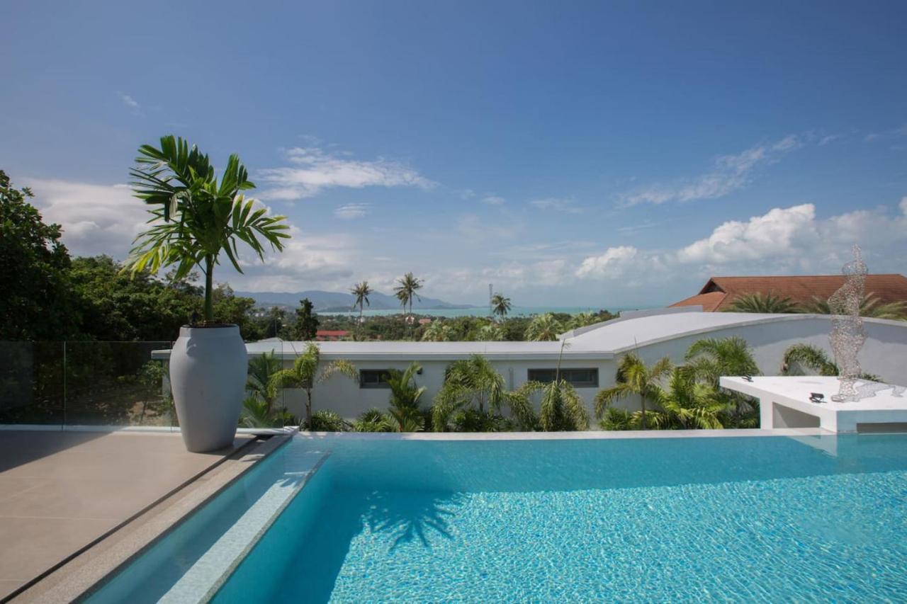 C Villa 8Br Luxury Seaview Villa, 2 Swimming Pools Самуи Экстерьер фото