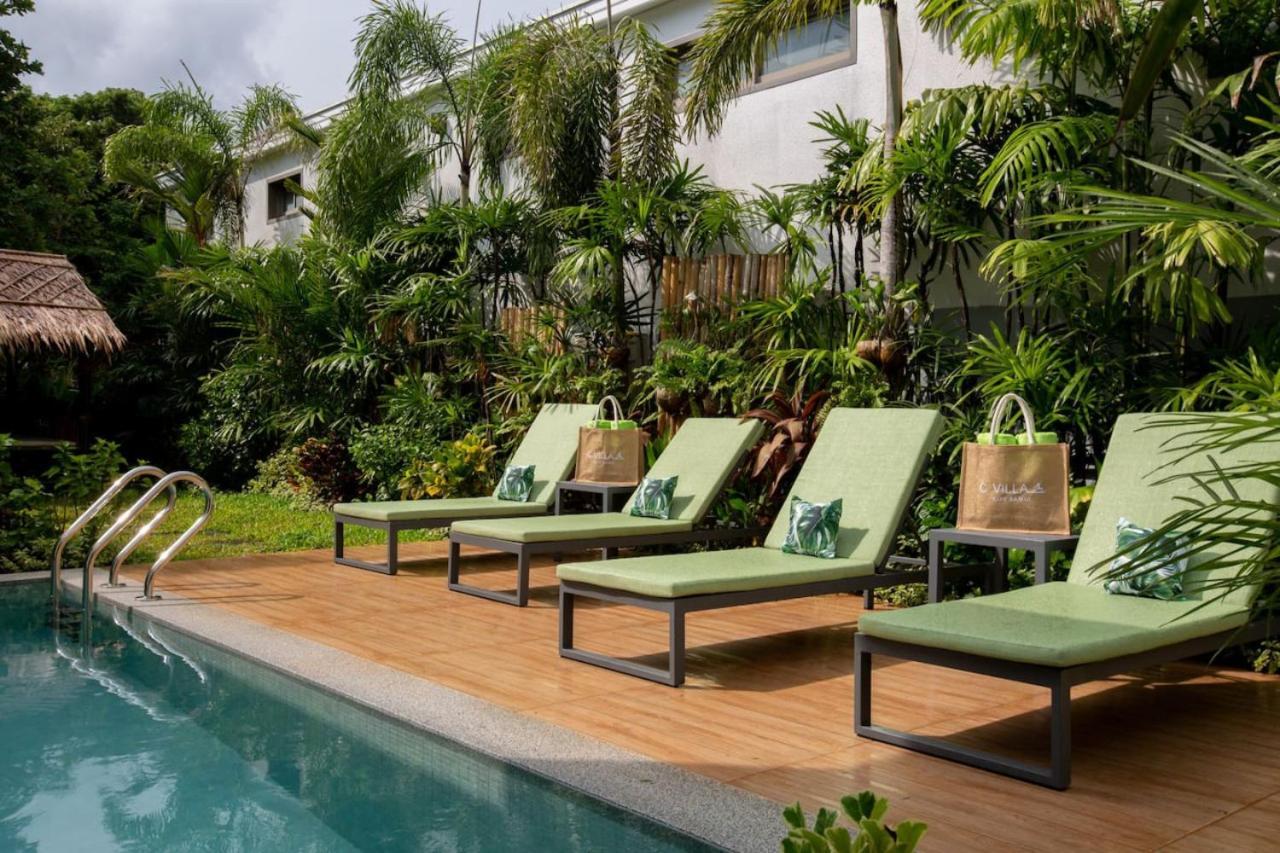 C Villa 8Br Luxury Seaview Villa, 2 Swimming Pools Самуи Экстерьер фото